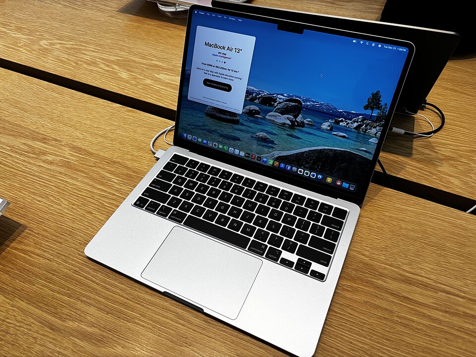 MacBook Air 13 дюймов на чипе M4 в цвете Silver — обзор тонкого ноутбука